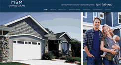 Desktop Screenshot of mmgaragedoors.net
